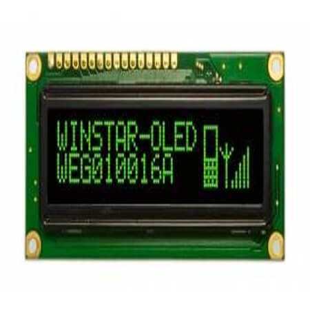 WEG010016ARPP5N00000 OLED GRAPHIC 100X16 RED 2.4