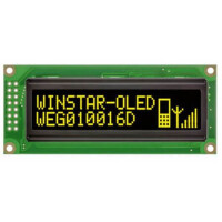 WEG010016DLPP5N00000 OLED GRAPHIC 100X16 YELLOW 2.4