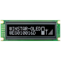 WEG010016DWPP5N00000 OLED GRAPHIC 100X16 WHITE 2.4