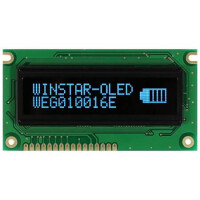 WEG010016EBPP5N00000 OLED GRAPHIC 100X16 BLUE 2.4