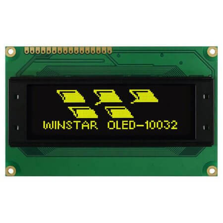 WEG010032ALPP5N00004 OLED GRAPHIC 100X32 YELLOW - 1