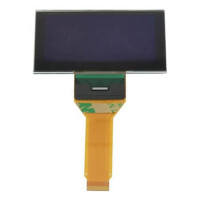 WEG012864DLPP3N00000 OLED GRAPHIC 128X64 YELLOW - 1