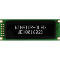 WEH001602DWPP5N00000 OLED CHARACTER 16X2 WHITE 2.29