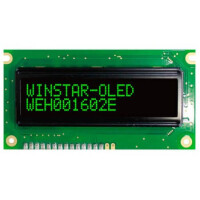WEH001602EGPP5N00000 OLED CHARACTER 16X2 GREEN - 1