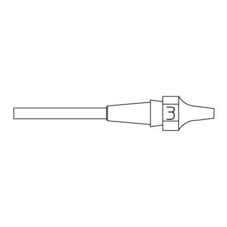 WELLER-XDSL-3 HAVYA UC VAKUM 1,0x2,3mm/ DSX-120 WXDP-120/ WELLER - 1