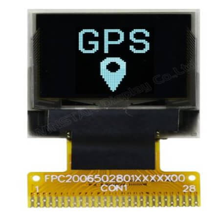 WEO006448AWPP3N00000 OLED COG 64X48 WHITE 0.66