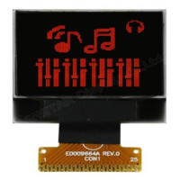 WEO009664ARPP3N00000 OLED COG 96X64 RED 0.95