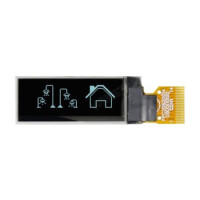 WEO012832FWPP3N00001 OLED COG 128X32 WHITE 0.91