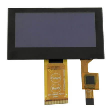 WEO012864GLPP3D00000 OLED COG 128X64 YELLOW 2.42