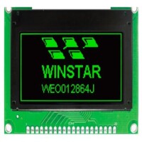 WEO012864JGPP3N00000 OLED COG 128X64 GREEN 2.42
