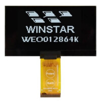 WEO012864KWPP3N00000 OLED COG 128X64 WHITE 2.7