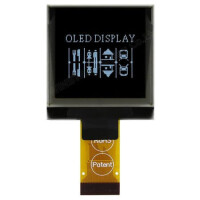 WEO128128AWPP3N00000 OLED COG 128X128 WHITE 1.5
