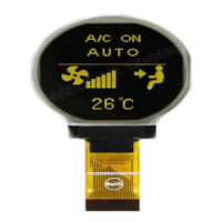 WEO128128BLPP3N00000 OLED COG 128X128 YELLOW 1.18