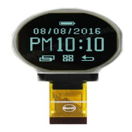 WEO128128BWPP3N00000 OLED COG 128X128 WHITE 1.18