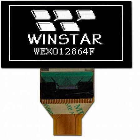 WEX012864EWPP3N00000 OLED GRAPHIC 128X64 WHITE 2.4