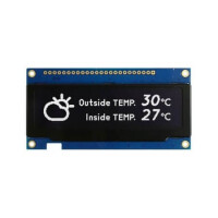WEX025664BWAP3N00002 OLED GRAPHIC 256X64 WHITE 3.12