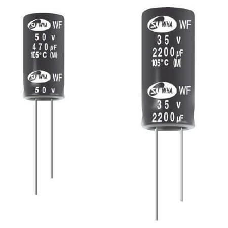 WF1V337M10016PA CAP.EL.330uF 35V 10x16 5MM 105C L.ESR TB SAMWHA - 1
