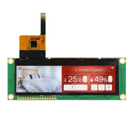 WF39QTIBSDBG0# TFT LCD MOD 3.9 480X128 SSD1963 RGB-STRIPE - 1