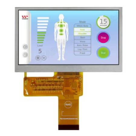 WF43STVAEDNN0# TFT LCD 4.3