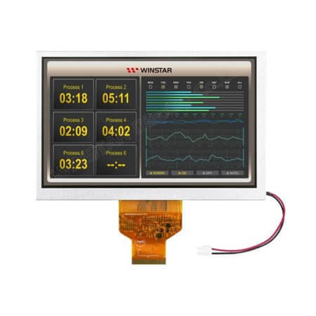 WF70A9TWAGDNN0# TFT LCD 7