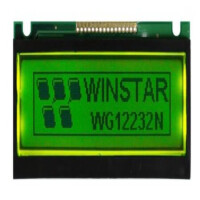 WG12232N-YYH-VGB# LCD GRAPHIC 122X32 STN POSITIVE YELLOW GREEN 3V - 1