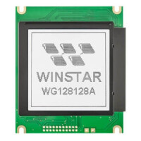 WG128128A-TFH-VZ# LCD GRAPHIC 128X128 FSTN POSITIVE 3.3V - 1
