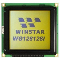 WG128128I-YGH-VZ# LCD GRAPHIC 128X128 STN POSITIVE GRAY 5V - 1