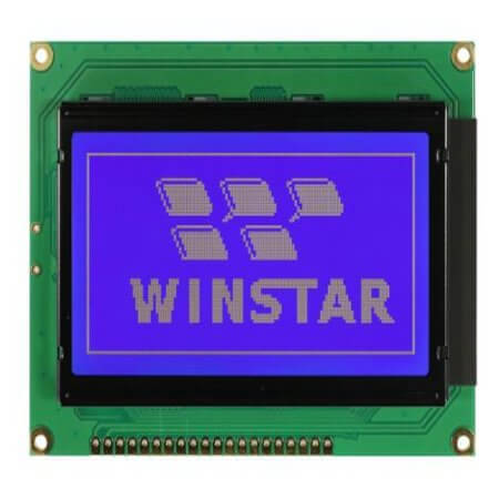 WG12864A-TMI-V#A LCD GRAPHIC 128X64 STN NEGATIVE BLUE 5V - 1