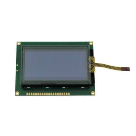 WG12864A-TMI-V#N010 LCD GRAPHIC 128X64 STN NEGATIVE BLUE 5V RTP - 1