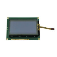 WG12864A-TMI-V#N010 LCD GRAPHIC 128X64 STN NEGATIVE BLUE 5V RTP - 1