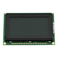 WG12864B-RTI-V#N LCD GRAPHIC 128X64 STN NEGATIVE BLACK 5V - 1