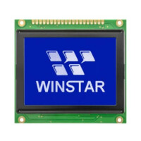 WG12864C-TMI-V#N000 LCD GRAPHIC 128X64 STN NEGATIVE BLUE 5V RTP - 1