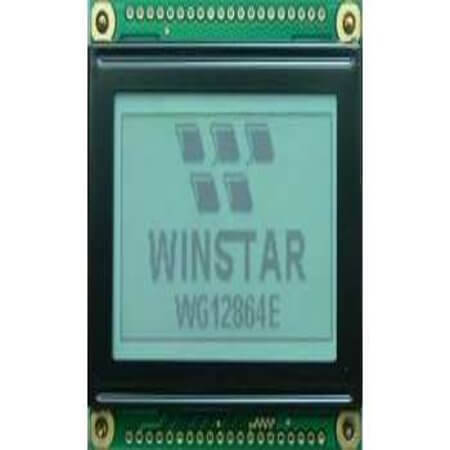 WG12864E1-TMI-V#N LCD GRAPHIC 128X64 STN NEGATIVE BLUE 5V - 1
