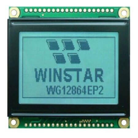 WG12864EP2-TGHV#N020 LCD GRAPHIC 128X64 STN POSITIVE GREY 3.3V - 1
