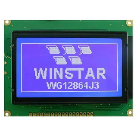WG12864J3-TFH-V#T LCD GRAPHIC 128X64 FSTN POSITIVE 3.3V - 1