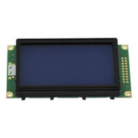 WG12864M-AMI-V#N LCD GRAPHIC 128X64 STN NEGATIVE BLUE 5V - 1