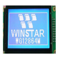 WG12864M-TMI-V#N LCD GRAPHIC 128X64 STN NEGATIVE BLUE 5V - 1