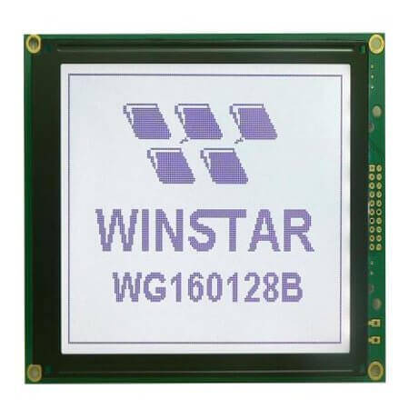WG160128B-TFH-TZ# LCD GRAPHIC 160X128 FSTN POSITIVE 5V - 1