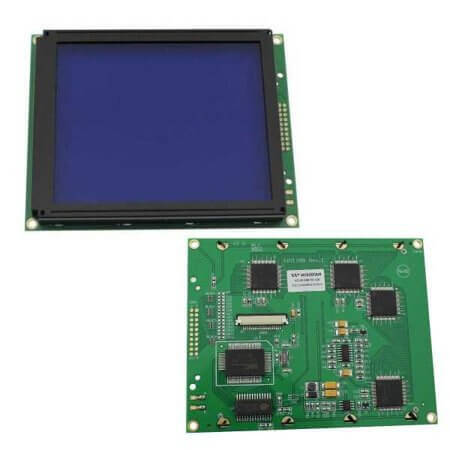 WG160128B-TMI-VZ# LCD GRAPHIC 160X128 STN NEGATIVE BLUE 5V - 1