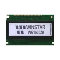 WG16032A-TFH-V#A LCD GRAPHIC 160X32 FSTN POSITIVE 5V - 1