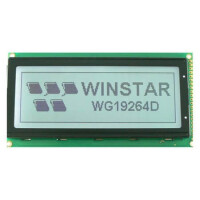 WG19264D-TFH-V#N LCD GRAPHIC 192X64 FSTN POSITIVE 5V - 1
