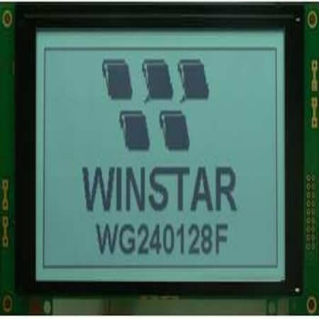 WG240128F-FTI-NZ# LCD GRAPHIC 240X128 STN NEGATIVE BLACK 5V - 1