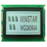WG24064A-TFK-TZ# LCD GRAPHIC 240X64 FSTN POSITIVE 5V - 1