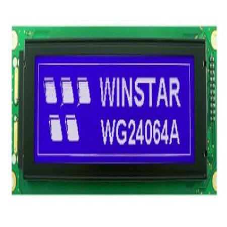 WG24064E-TMI-TZ# LCD GRAPHIC 240X64 STN NEGATIVE BLUE 5V - 1