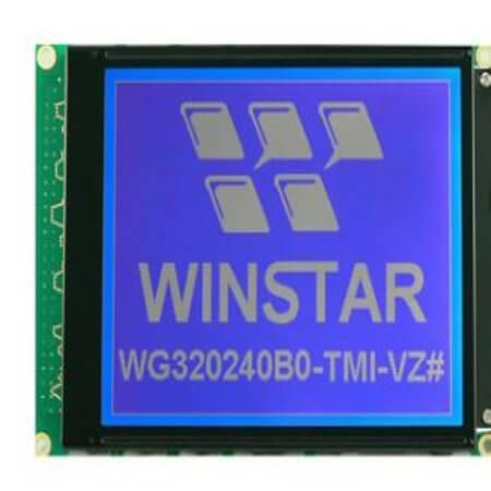 WG320240B0-TMIVZ#000 LCD GRAPHIC 320X240 STN NEGATIVE BLUE 5V RTP - 1