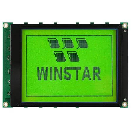 WG320240B0-YYH-VZ# LCD GRAPHIC 320X240 STN POSITIVE YELLOW GREEN 5V - 1