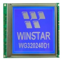 WG320240D1-TMI-VZ# LCD GRAPHIC 320X240 STN NEGATIVE BLUE 5V - 1