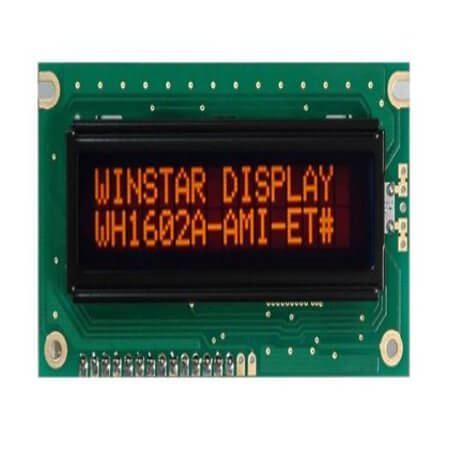 WH1602A-ATI-CT# LCD CHARACTER 16X2 FSTN NEGATIVE 5V - 1