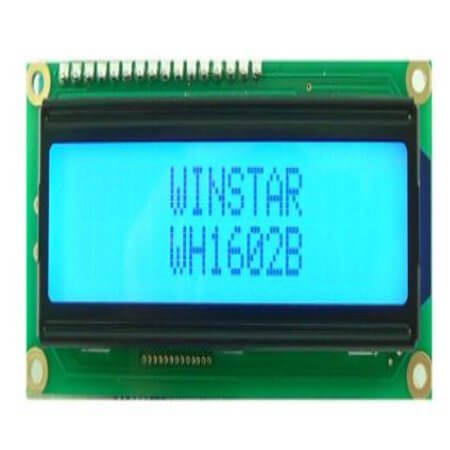 WH1602B-PGH-ET# LCD CHARACTER 16X2 STN POSITIVE GREY 5V - 1