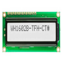WH1602B-TFH-CT# LCD CHARACTER 16X2 FSTN POSITIVE 5V - 1